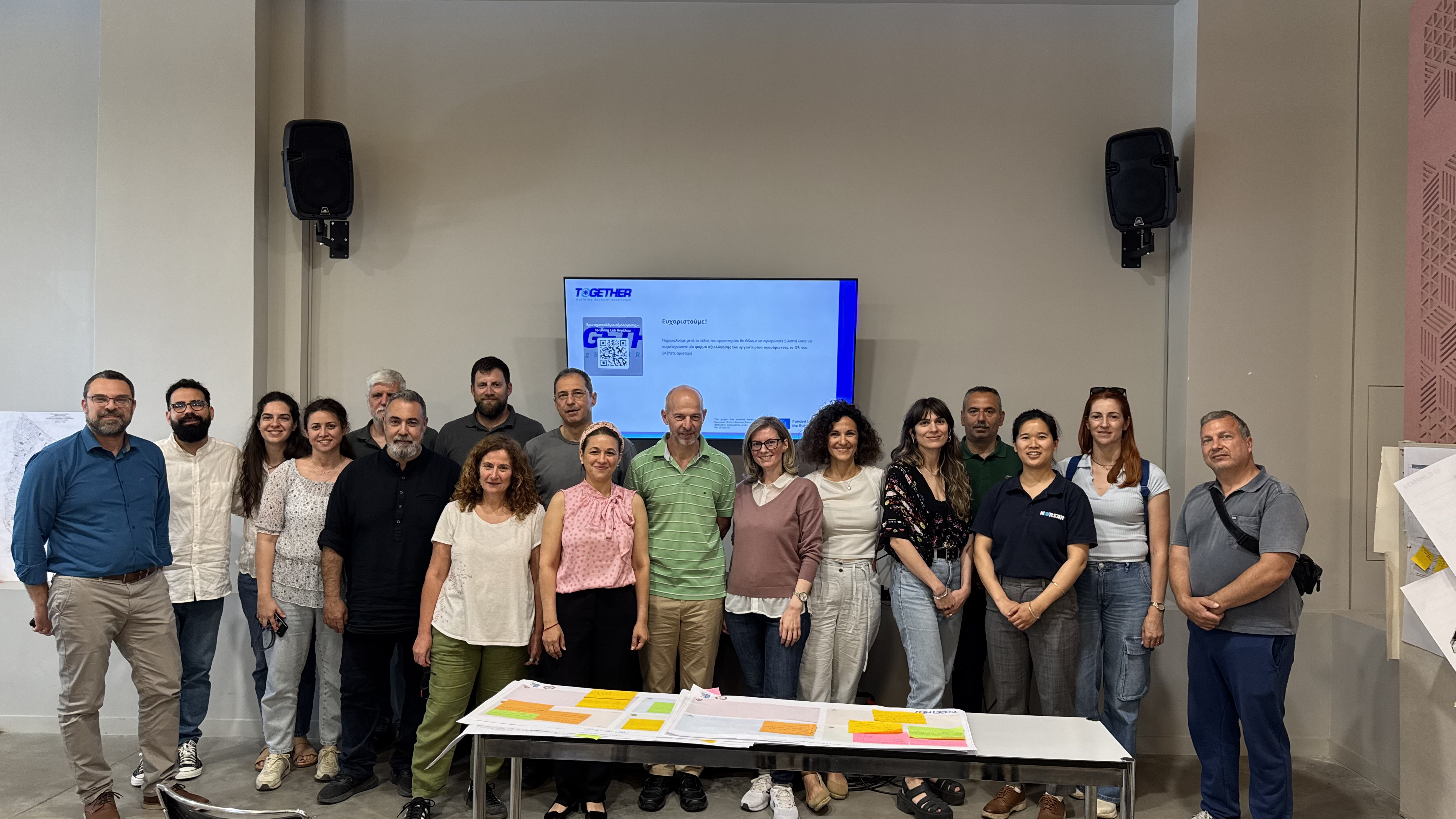TOGETHER Holds First Living Lab in Egaleo to Explore Heatwave Resilience